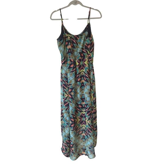 Maurices Geometric Print Hi-Low Maxi Dress – Size XXL - Picture 3 of 6